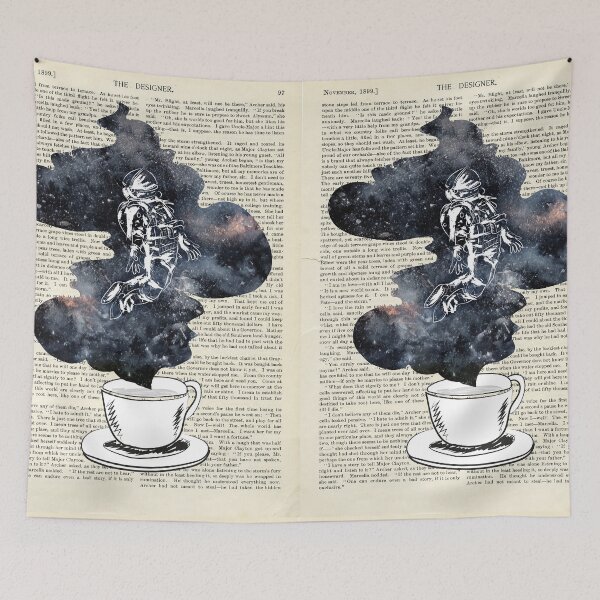 Item preview, A Cup of Dreams - Astronaut/Universe designed and sold by Elaine Puhek.