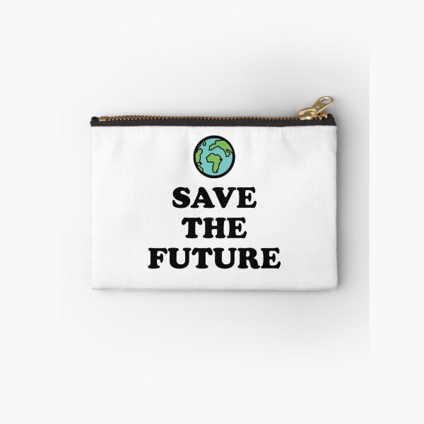Item preview, Save the future Bold text Climate activism design designed and sold by StudioUnrefined.