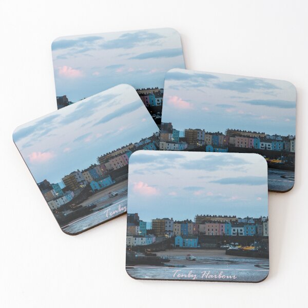 Item preview, Tenby Harbour sunset designed and sold by craig777red.