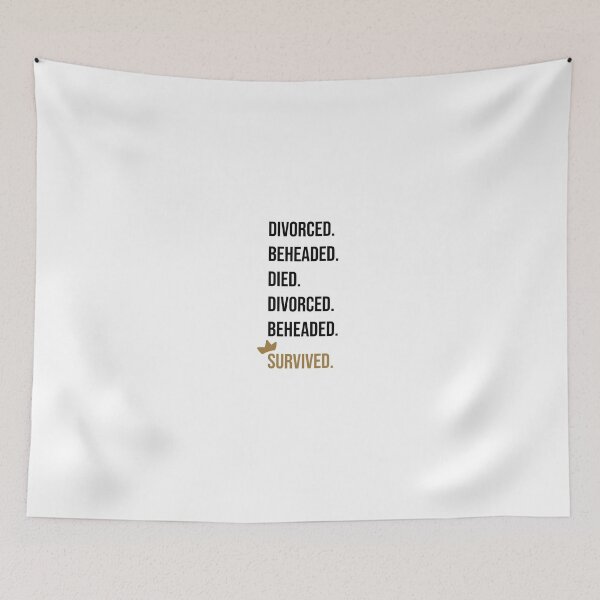 Item preview, Divorced, Beheaded, Died. designed and sold by lohtus.