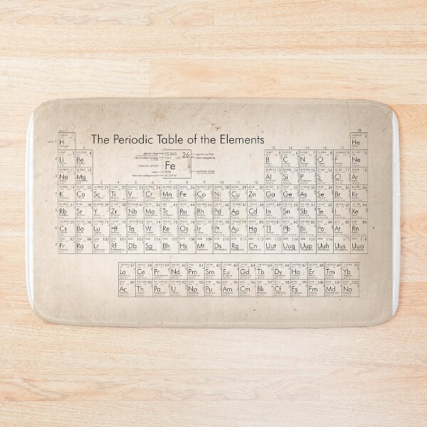 Item preview, Periodic table of the elements designed and sold by Delphimages Art.