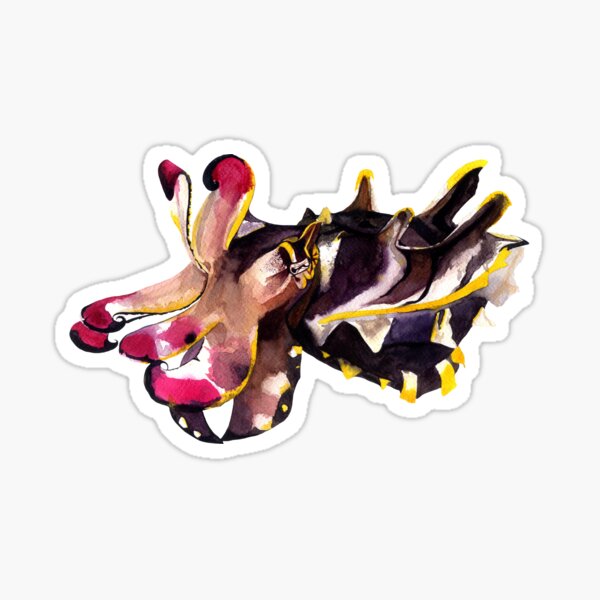 Item preview, FLAMBOYANT CUTTLEFISH designed and sold by BEATRIZ ABAITUA.