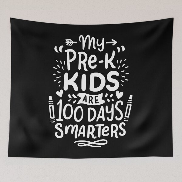 Item preview, Pre-K Teacher 100 Days designed and sold by 4tomic.