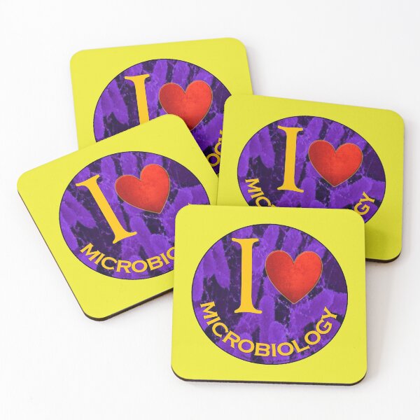 Item preview, I Love Microbiology Original Design Medallion designed and sold by 28TEES.
