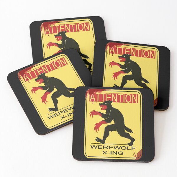 Item preview, Caution Werewolf designed and sold by Tandemonium.