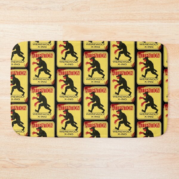Item preview, Caution Werewolf designed and sold by Tandemonium.