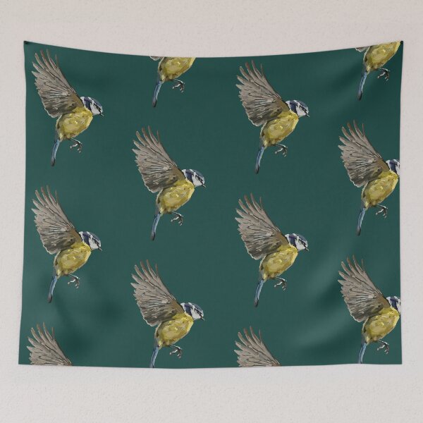 Item preview, Yellow bird in flight  designed and sold by Oh-Hecko.