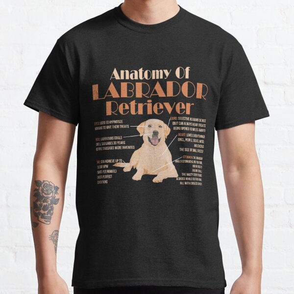 Anatomy of Labrador Retriever Classic T-Shirt