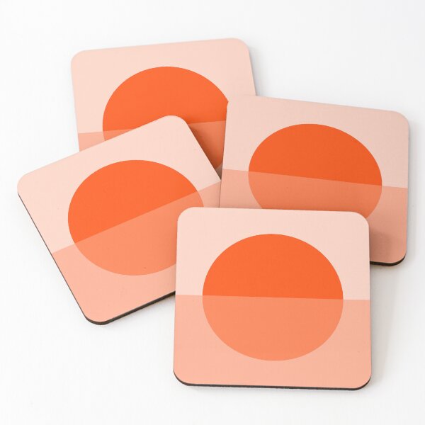 Item preview, Modern Pop - Semi Circles - Orange designed and sold by Sweetie Spicy.