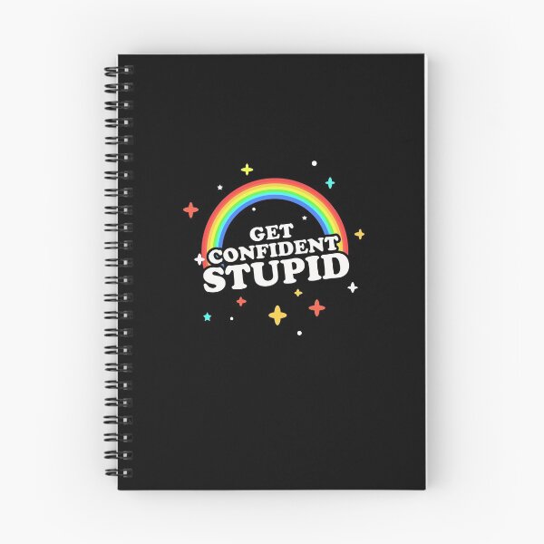 Item preview, Get Confident, Stupid! designed and sold by Yipptee Shirts.