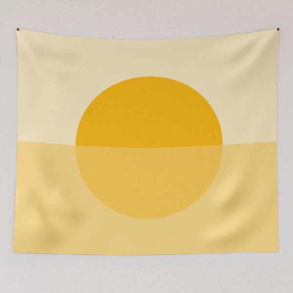 Item preview, Modern Pop - Semi Circles - Yellow designed and sold by Sweetie Spicy.