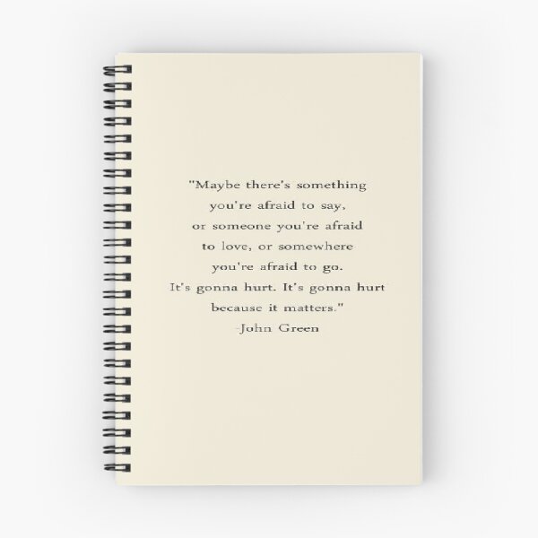 Item preview, John Green quote designed and sold by asdmarisol.