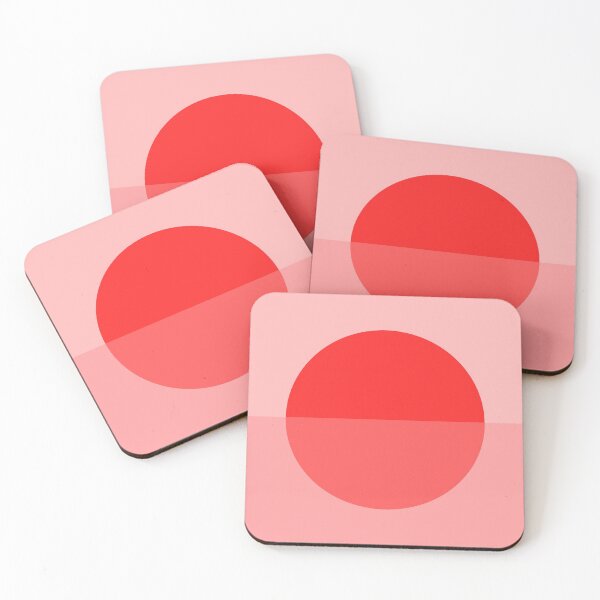 Item preview, Modern Pop - Semi Circles - Red designed and sold by Sweetie Spicy.