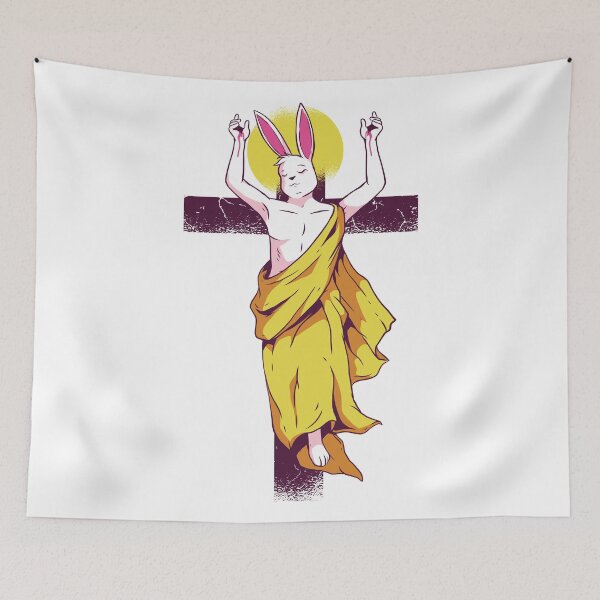 Item preview, Easter bunny Jesus. designed and sold by emphatic.