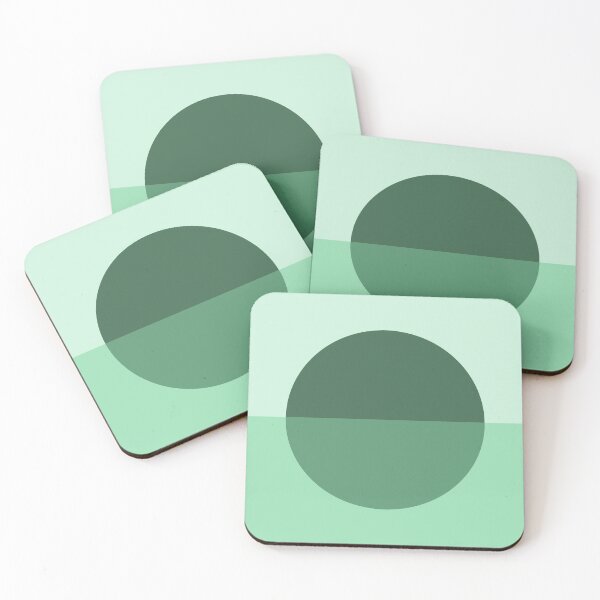 Item preview, Modern Pop - Semi Circles - Green designed and sold by Sweetie Spicy.