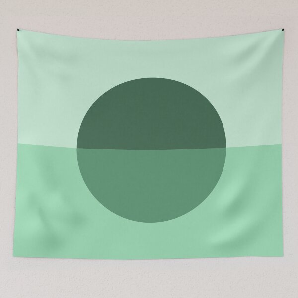 Item preview, Modern Pop - Semi Circles - Green designed and sold by Sweetie Spicy.