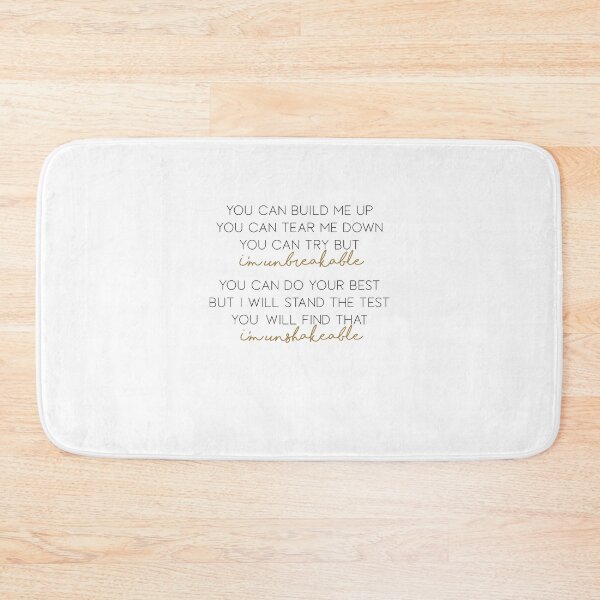 Item preview, I'm Unbreakable. I'm Unshakeable.   designed and sold by lohtus.