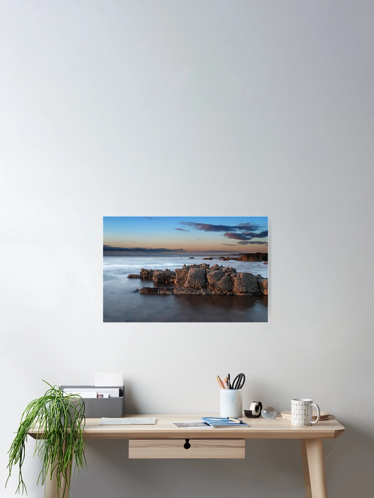 Thumbnail 2 of 3, Poster, Jagged Rocks designed and sold by KWTImages.