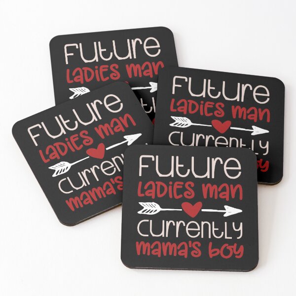 Item preview, Boys Valentines Kids Cute Ladies Man Mama's Boy Saying Love designed and sold by CreatedByHeidi.