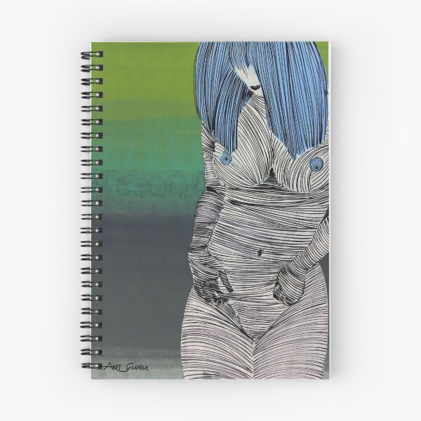 Item preview, Nude Woman Modeling By ArtGuru 9242 - Acrylic On Paper designed and sold by Art Guru.