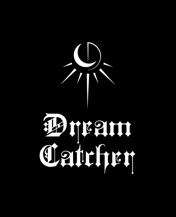 1407-7 Dreamcatcher logo design, doodle dreamcatcher illustration, custom  logo, premade watermark photography
