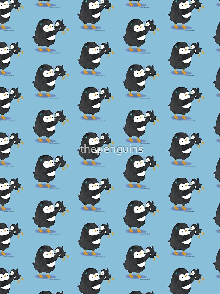 Penguin Mom and Penguin Kid by thepenguins