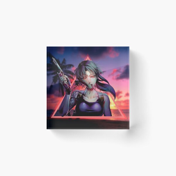 Black Lagoon Revy Acrylic Block