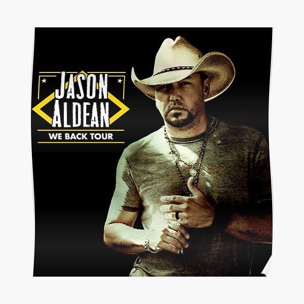 Jason Aldean Posters | Redbubble