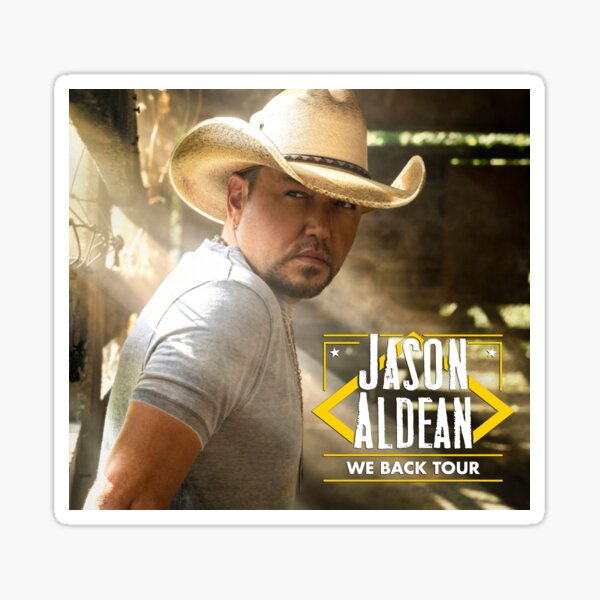 Jason Aldean Stickers | Redbubble