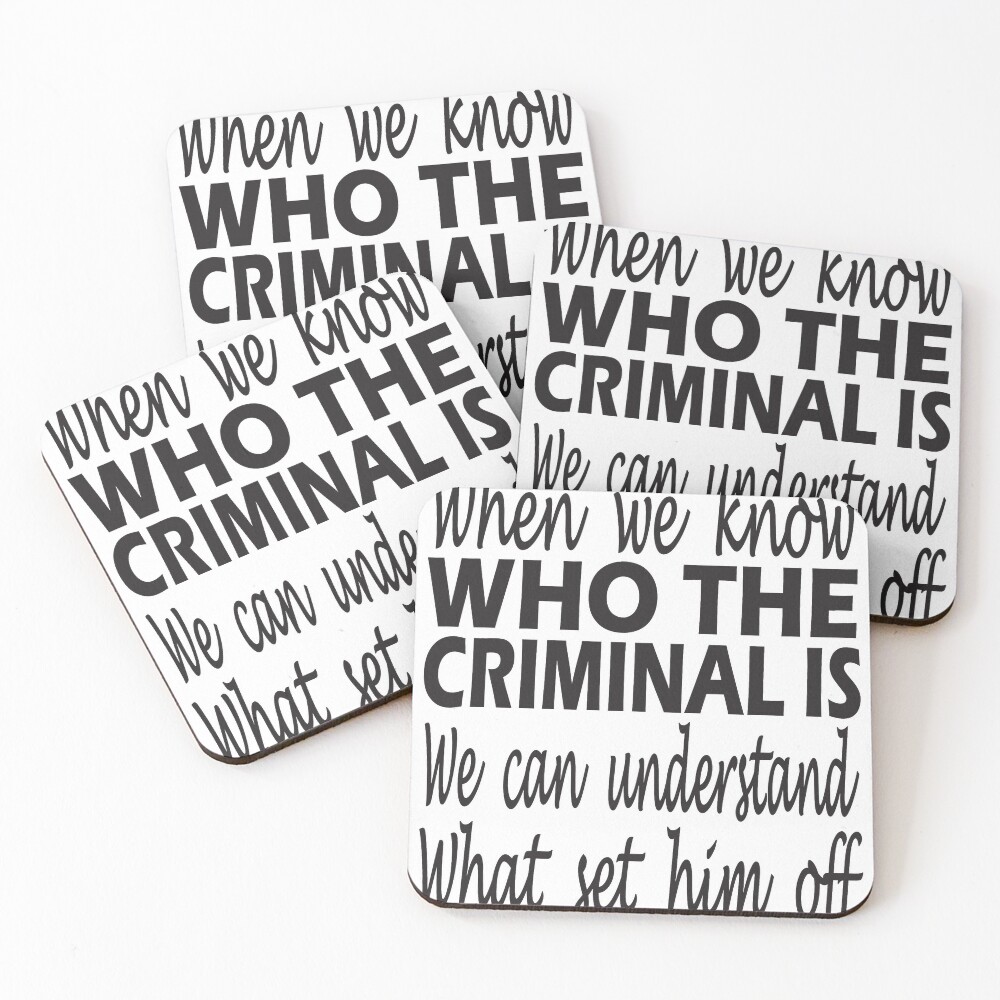 Item preview, Coasters (Set of 4) designed and sold by GothMerch.