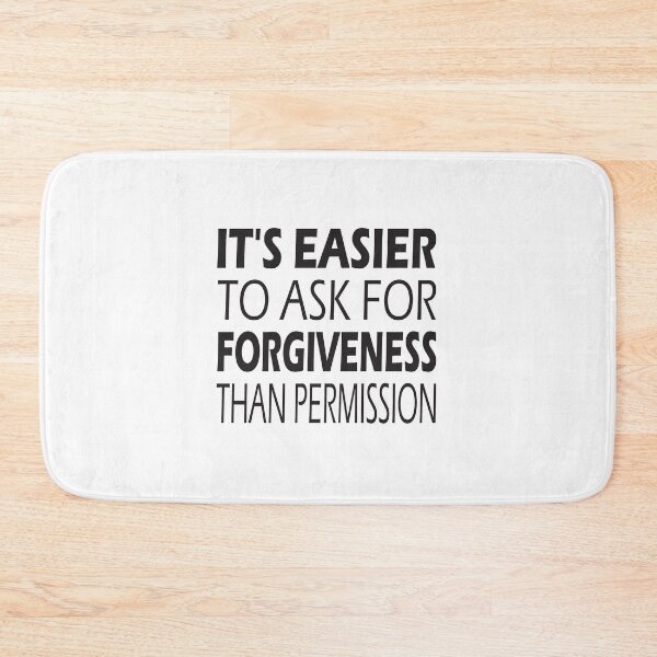 Item preview, Mindhunter - It's easier to ask for forgiveness than permission designed and sold by GothMerch.