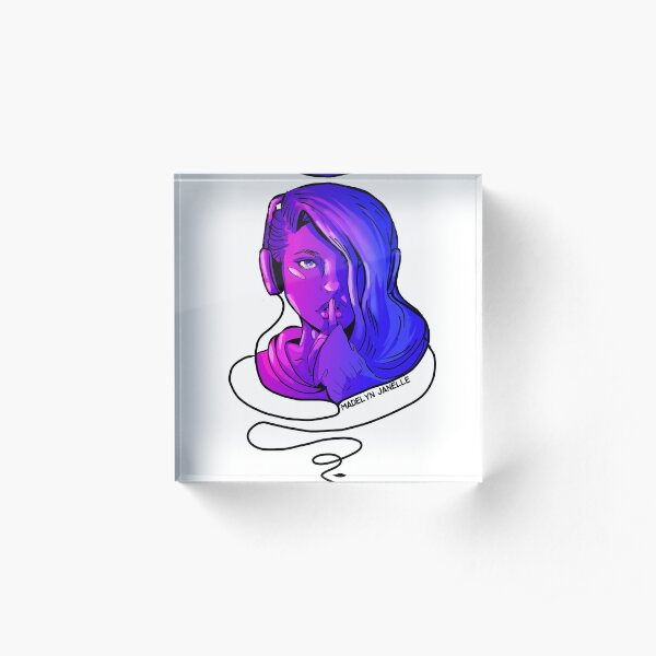 Shh Acrylic Block