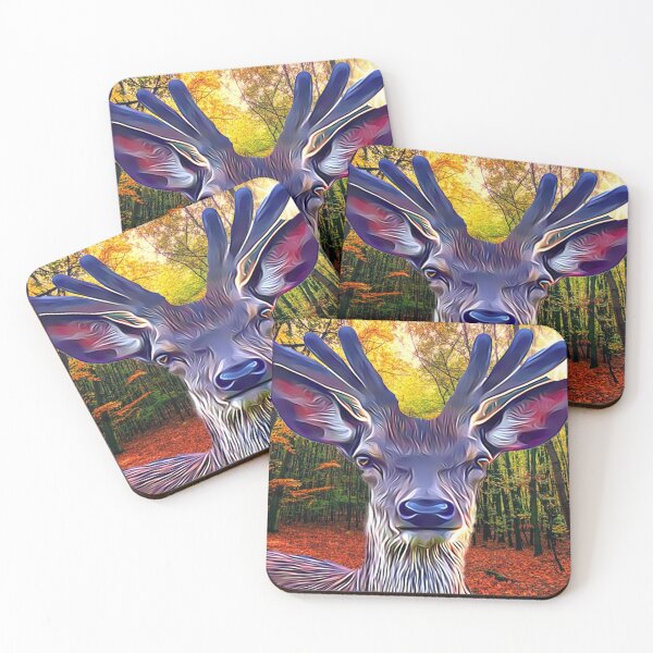 Item preview, White Tailed Deer in the Forest designed and sold by Sunleil.