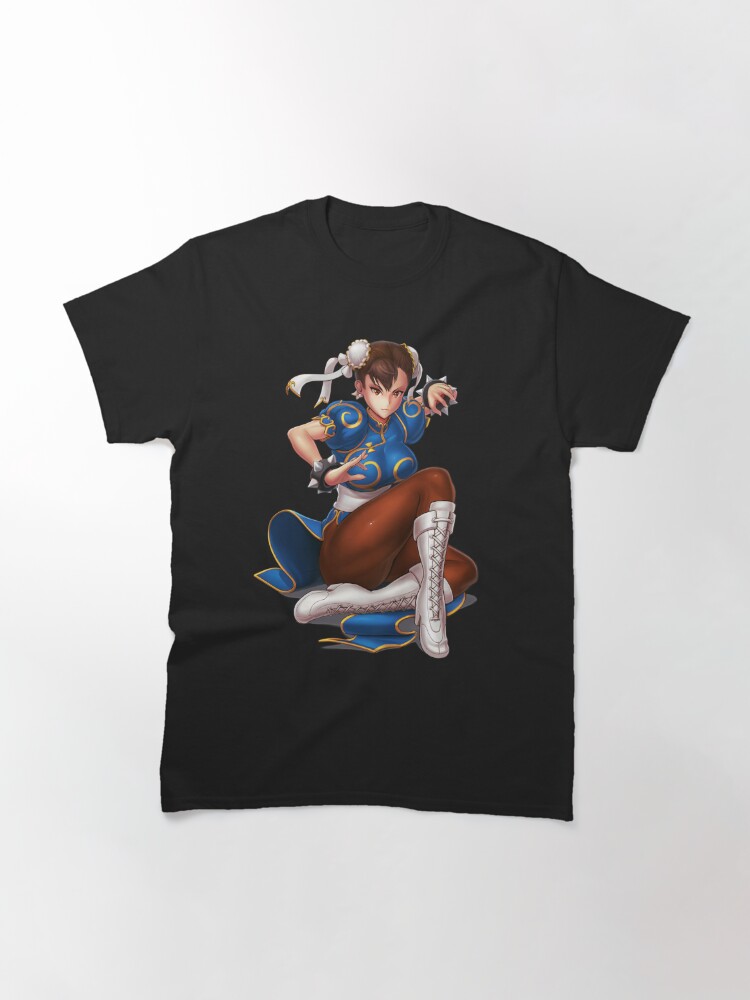 chun li street fighter shirt