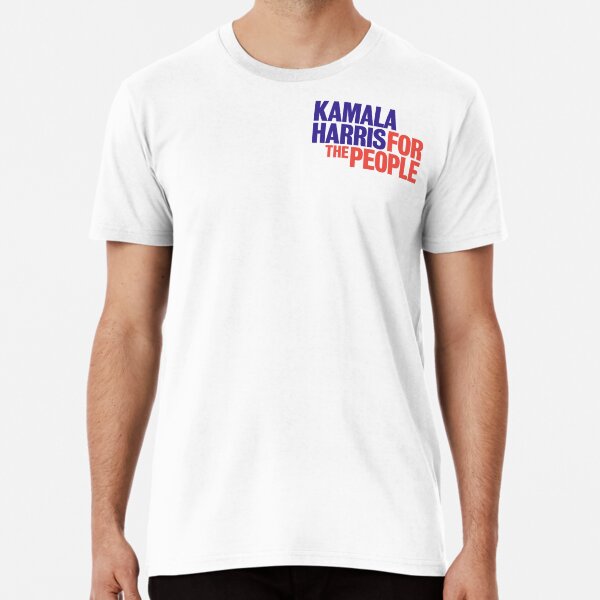 Kamala Harris For the People Sticker Premium T-Shirt