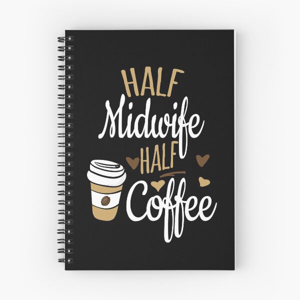 Item preview, Half Midwife Half Coffee, Funny Midwife Gift designed and sold by Ripper19.