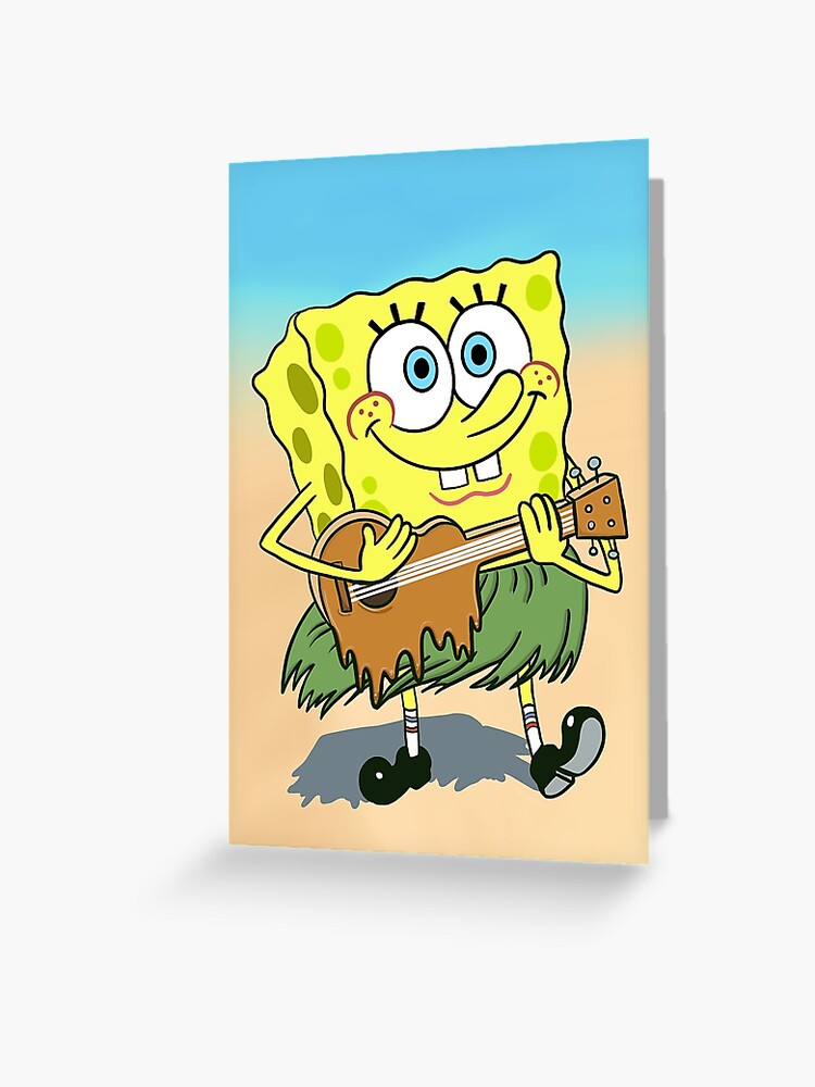 SpongeBob Playing The Paper