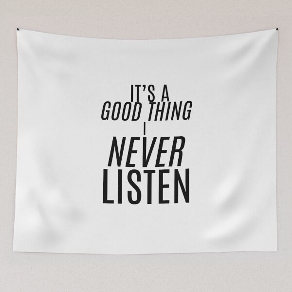 Item preview, HTTYD-Inspired "It's a Good Thing I Never Listen" designed and sold by mulberrydragon.