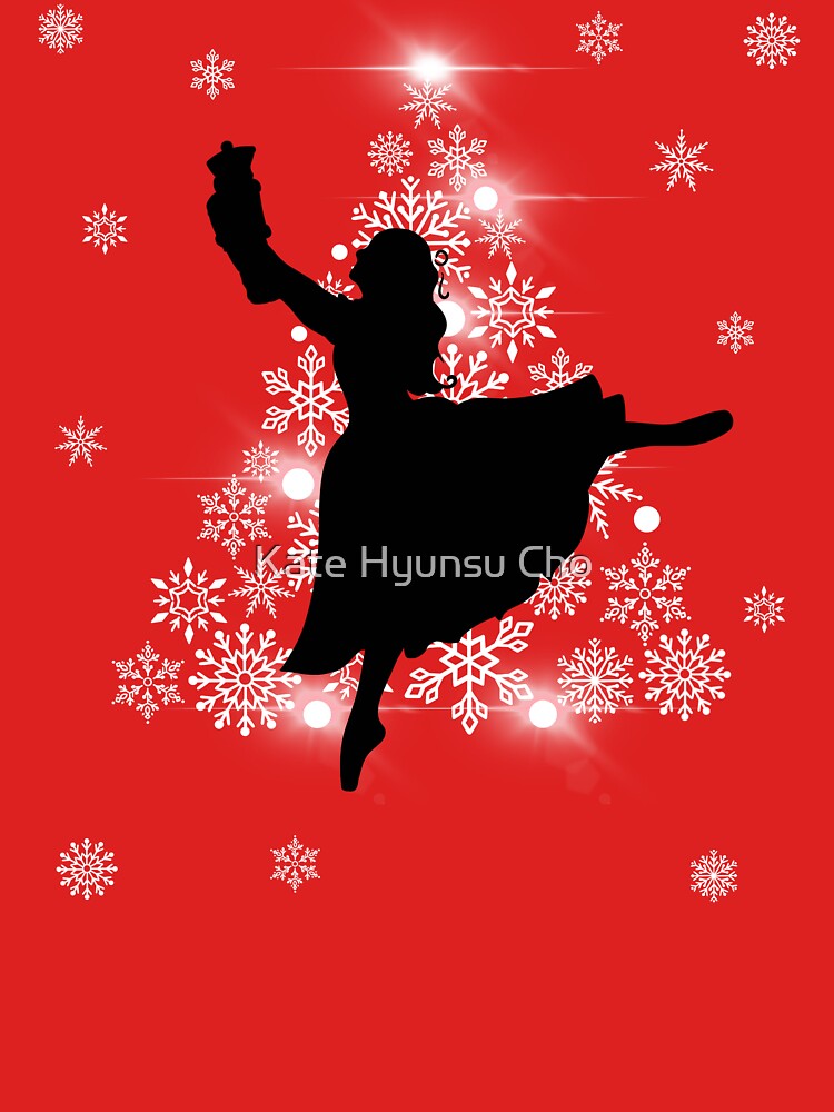 "The Nutcracker Ballet, Clara and Christmas Tree Christmas Holiday