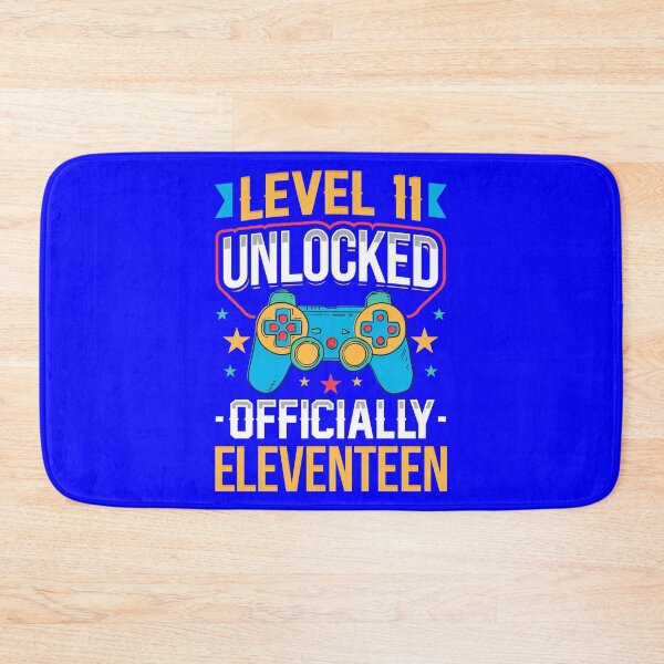 Item preview, Level 11 Unlocked Officially Eleventeen 11th Birthday designed and sold by Hananiah Merch.