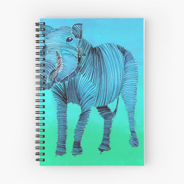 Item preview, Blue Warthog By ArtGuru 9270 - Acrylic On Paper designed and sold by Art Guru.