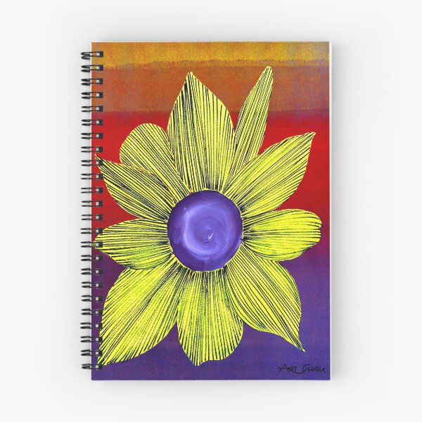 Item preview, Yellow Flower By ArtGuru 9273 - Acrylic On Paper designed and sold by Art Guru.