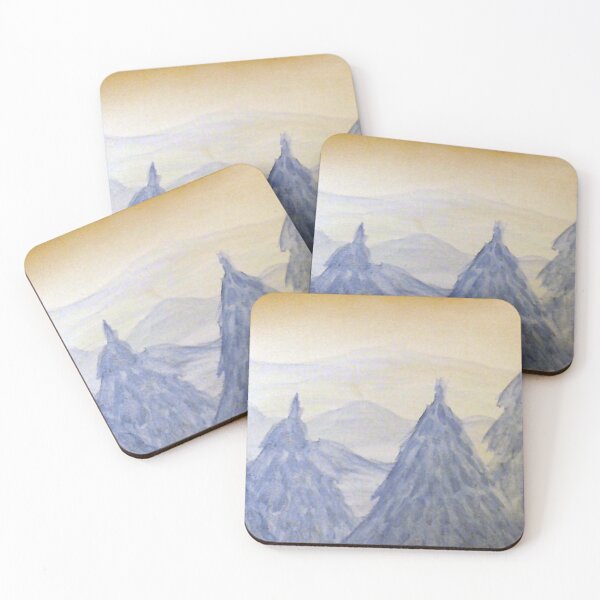 Item preview, Watercolor Monochrome Forest designed and sold by Marshmewwos.