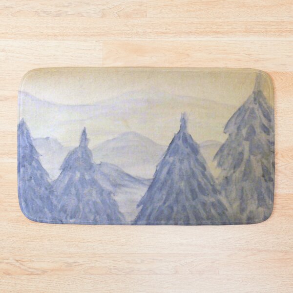 Item preview, Watercolor Monochrome Forest designed and sold by Marshmewwos.