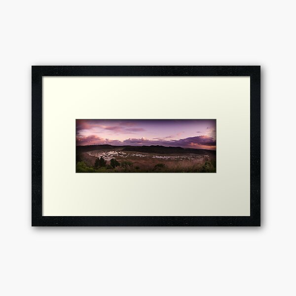 Autumnal Tower Hill Framed Art Print