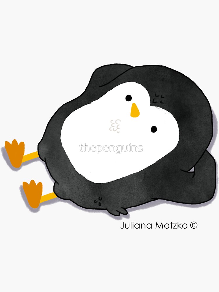 Penguin Laying by thepenguins