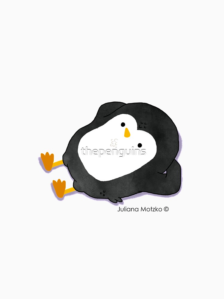 Penguin Laying by thepenguins