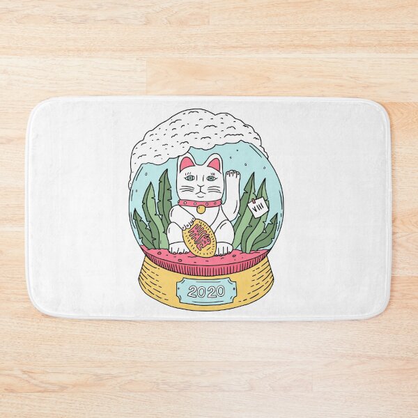 Item preview, MANEKI SNOW GLOBE 2020 designed and sold by theeighth.