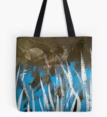 blue grass...dark peak Tote Bag