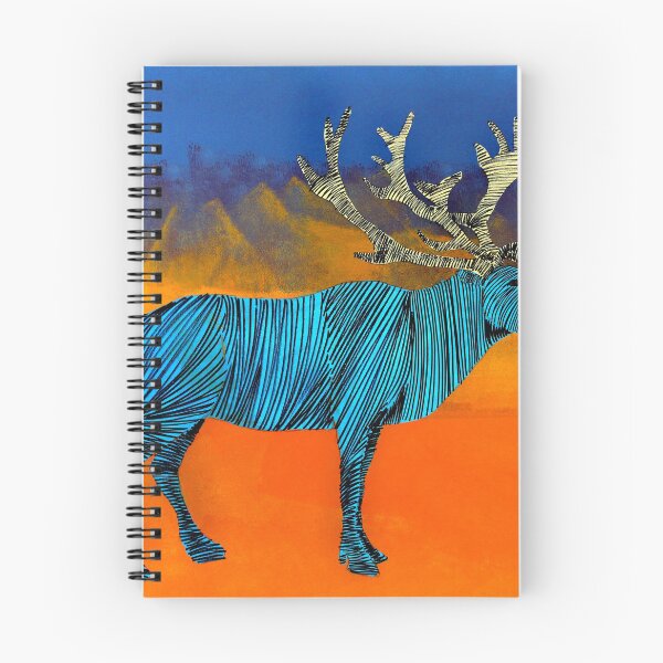 Item preview, Blue Elk By ArtGuru 9294 - Acrylic On Paper designed and sold by Art Guru.